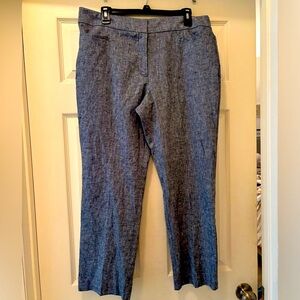Ann Taylor  Linen The Ankle Pants  Size 12